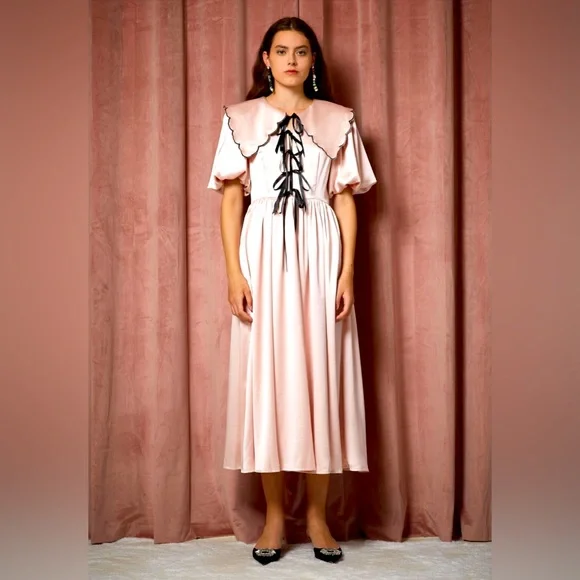 Sister Jane | Dresses | New Sister Jane Arabesque Pink Midi Dress | Poshmark